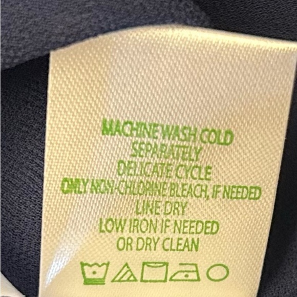 NWT LILLY PULITZER Cherlyn Navy Sleeveless Dress with Metallic Embroidery Trim - Picture 8 of 11